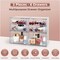 Sorbus 3 Drawers Acrylic Organizer for Makeup, Organization and Storage, Art Supplies, Jewelry, Stationary - 4 Pcs Clear Stackable Storage Drawers